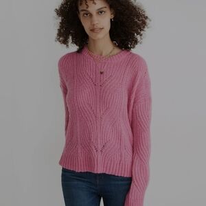 Madewell Charley Pink Size L Sweater